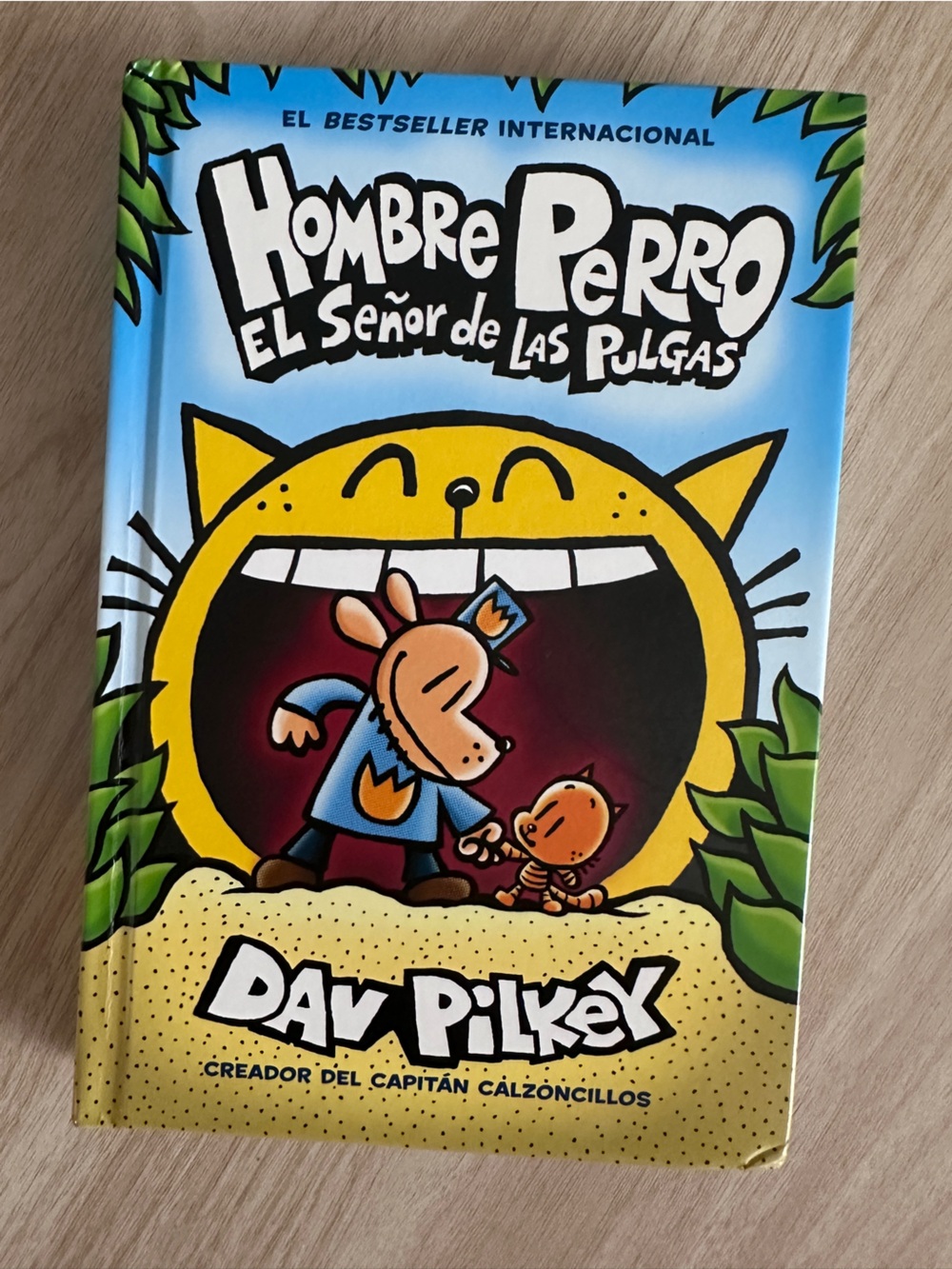 Hombre Perro El Señor de las Pulgas - Blue & Yellow Hardcover